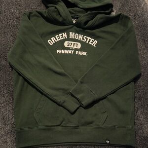 47 Brand Red Sox Fenway Green Monster Hoodie
